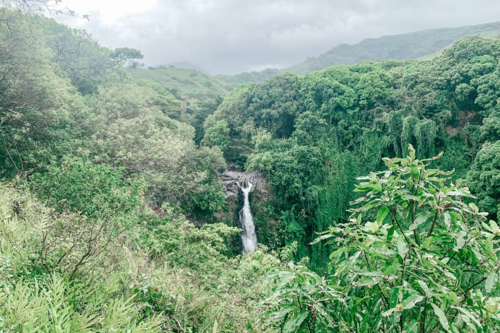 Falls at the Oheo Gulch