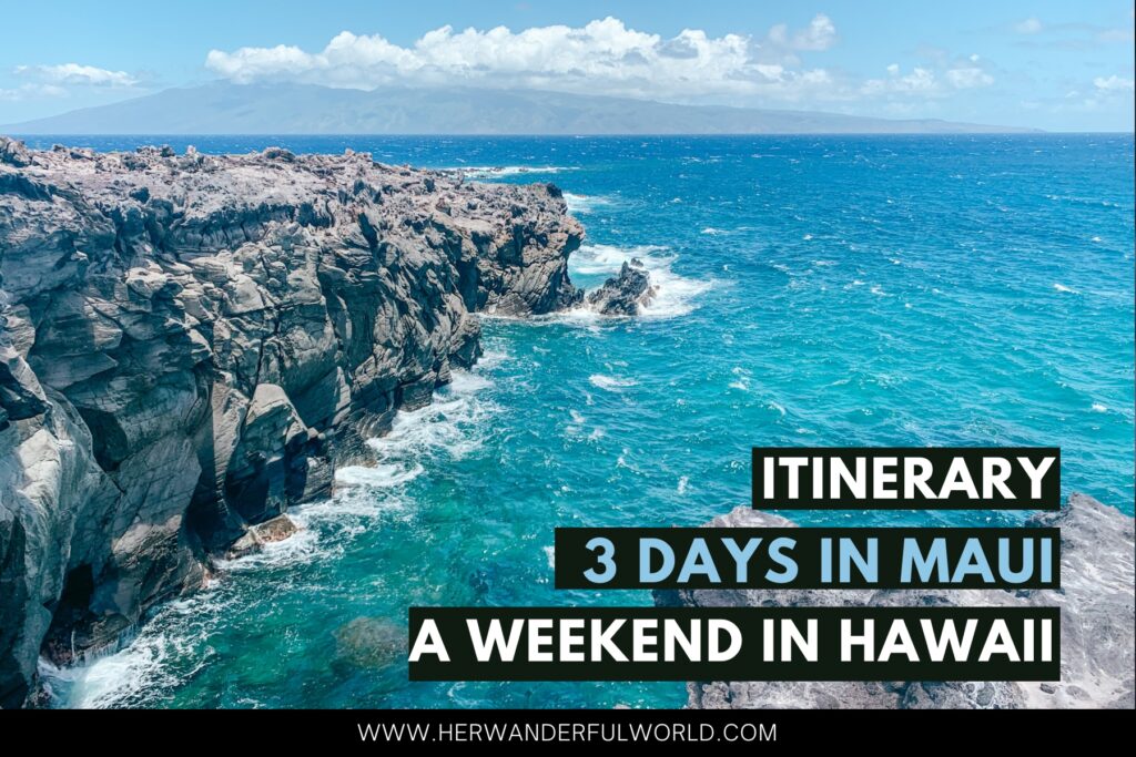 3 days in Maui featured image