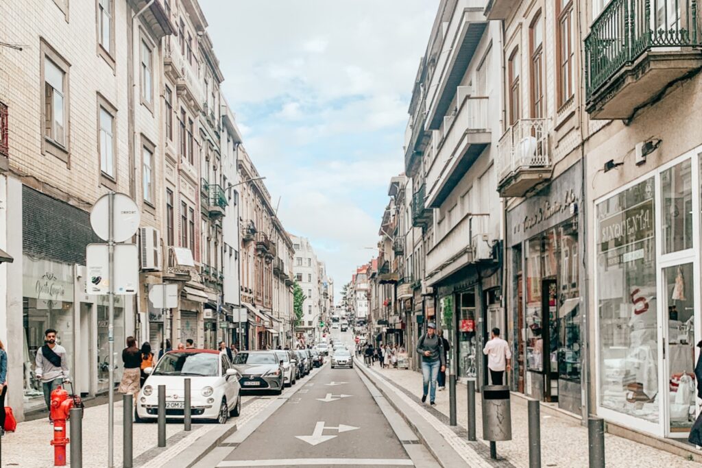 city scapes in Porto, Portugal